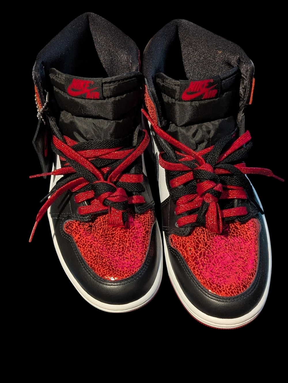 Air Jordan 1 Retro OG High Ruby Sneakers - Picture 3 of 8